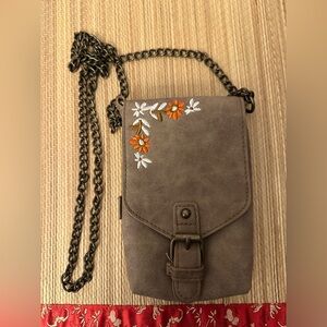 Crossbody Bohemian Embroidered Floral Mini Bag